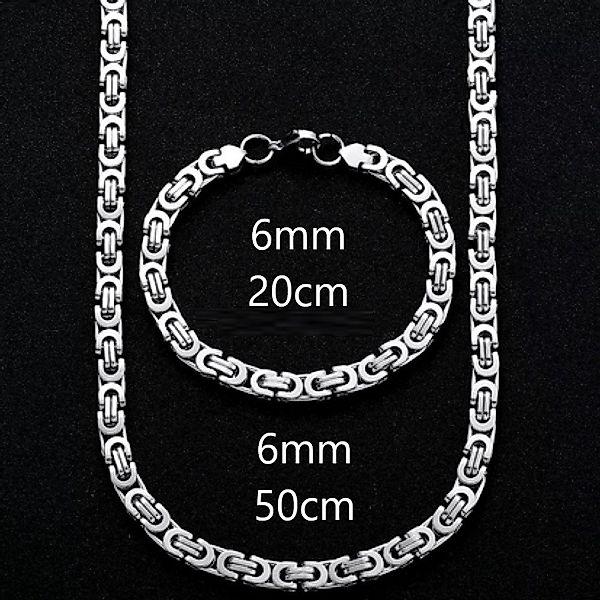 Ware aus aller Welt Edelstahlkette Königskette günstig online kaufen