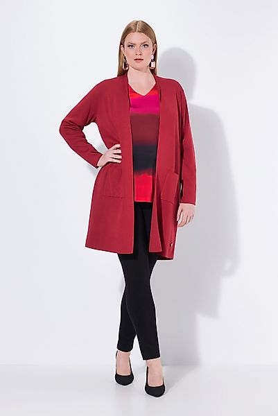Ulla Popken Langjacke Strickjacke lange offene günstig online kaufen