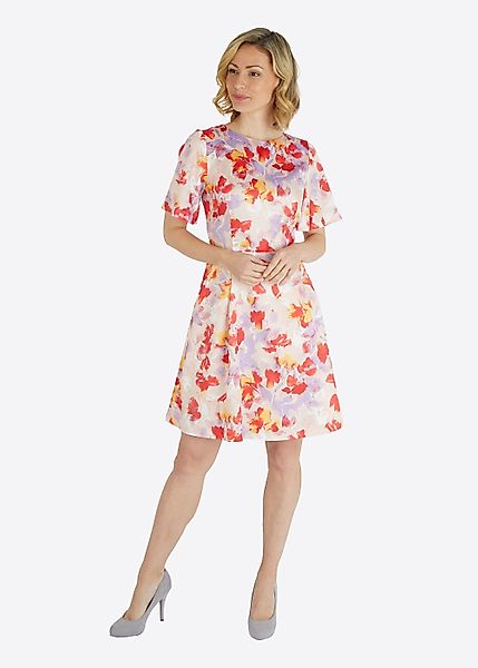 Kleo Cocktailkleid (1-tlg) Satinkleid in floralem günstig online kaufen