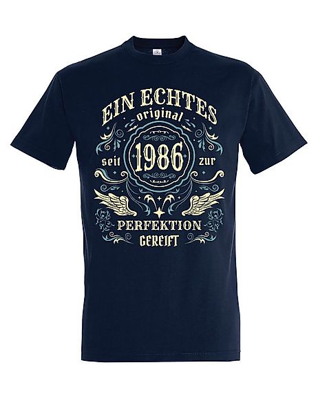 Youth Designz Print-Shirt Herren T-shirt Vintage 1976/1986 Geburtstag Gesch günstig online kaufen