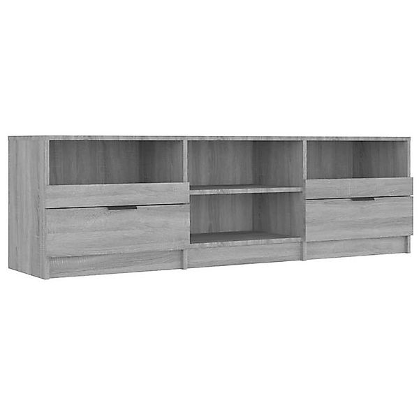 furnicato TV-Schrank Grau Sonoma 150x33,5x45 cm Holzwerkstoff (1-St) günstig online kaufen