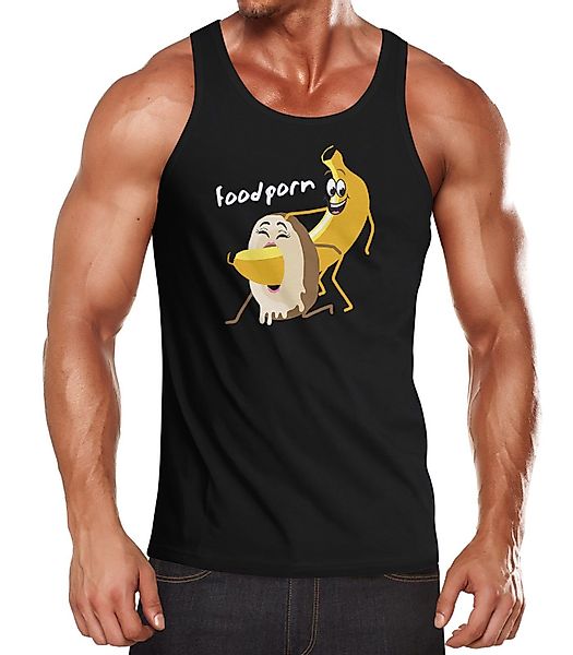 MoonWorks Tanktop Herren Tanktop Food Porn günstig online kaufen