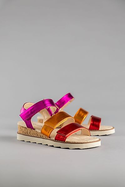 Aniston SHOES Keilsandalette, Sandale, Sommerschuh, Klettschuh, günstig online kaufen