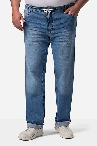 Men Plus 5-Pocket-Jeans Jeans Bauchfit Schlupfbund günstig online kaufen
