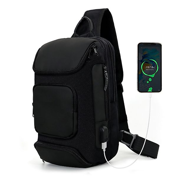 TAN.TOMI Umhängetasche Universelle Anti-Diebstahl Sling Bag günstig online kaufen