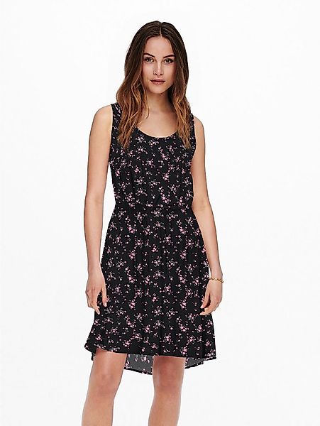 ONLY Sommerkleid ONLNOVA LIFE S/L SARA DRESS Viskose, regular fit, Rundhals günstig online kaufen