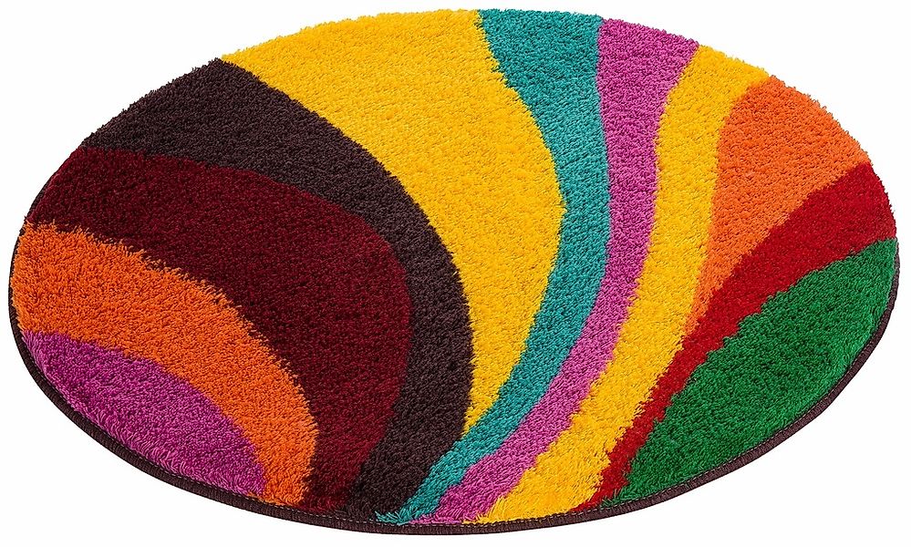 Bruno Banani Badematte "Welle" Höhe 20 mm rutschhemmend beschichtet fußbode günstig online kaufen