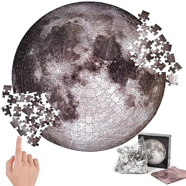 ZEUOPQ Puzzle Mond-Puzzle Kreis-Puzzle 1000-teiliges Rundpuzzle günstig online kaufen