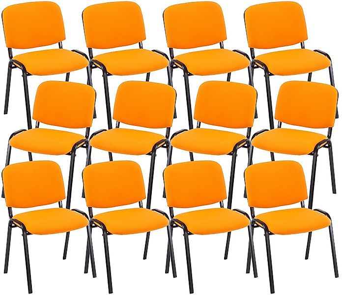 CLP Besucherstuhl Ken Stoff (12er Set), günstig online kaufen