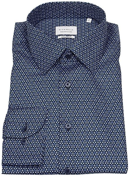 Eterna Langarmhemd Modern Fit leicht tailliert bügelfrei Kentkragen günstig online kaufen