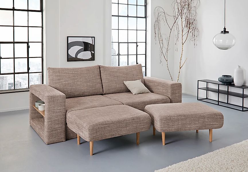 LOOKS by Wolfgang Joop 3,5-Sitzer "Looksvb", Verwandlungssofa: aus Sofa wir günstig online kaufen