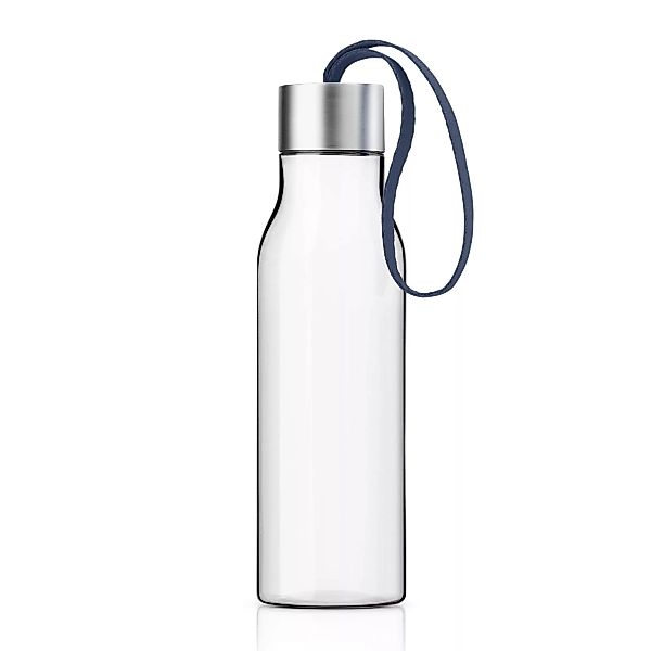 Eva Solo - Trinkflasche 0.5L - marineblau/H x Ø 23x6.5cm günstig online kaufen
