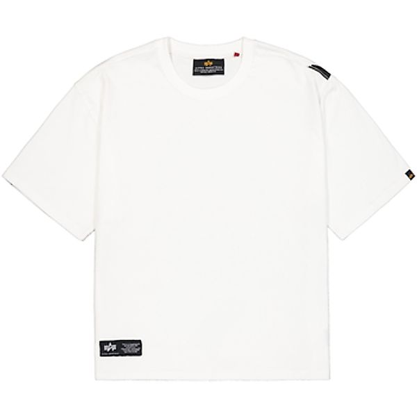 Alpha Industries  T-Shirt Balaclava Backprint T-Shirt Unisex - white günstig online kaufen