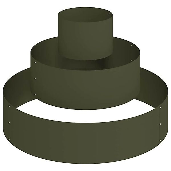 vidaXL Garten-Pflanzgefäß Olive Grün 90 x 90 x 20 cm 873651 günstig online kaufen