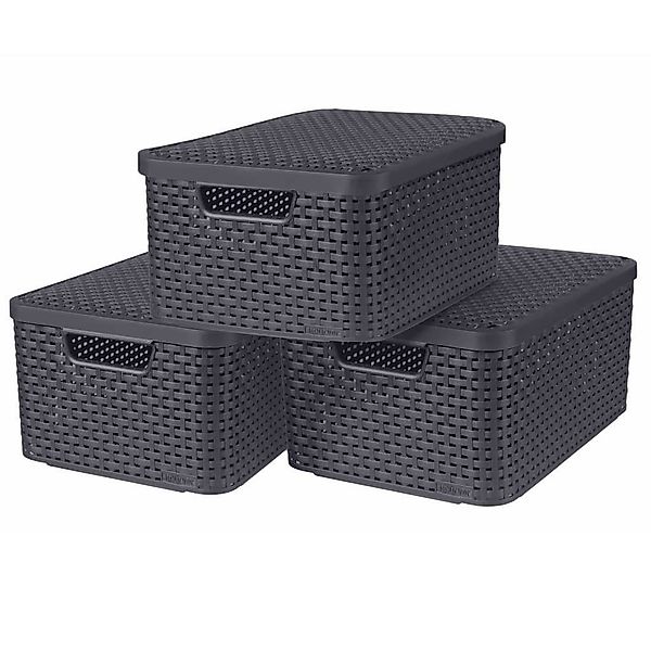 Curver Aufbewahrungsbox Aufbewahrungsboxen mit Deckel Style günstig online kaufen