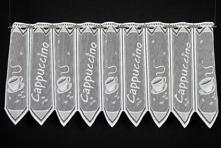 Gardinen Kranzusch Scheibengardine nach Maß Cappuccino, günstig online kaufen