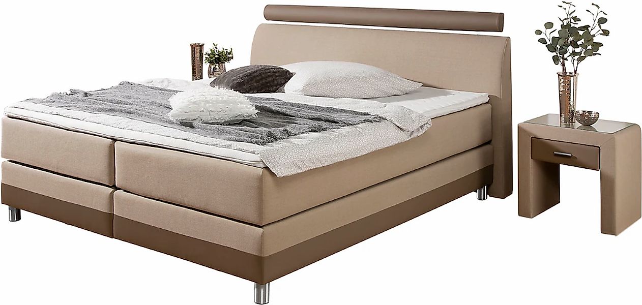 INOSIGN Boxspringbett, in H2, H3 oder H4 erhältlich günstig online kaufen