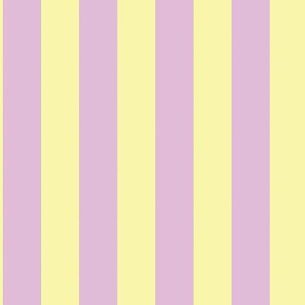 ESTAhome Tapete Streifen Pastellgelb und Violett 50 x 900 cm 139912 günstig online kaufen