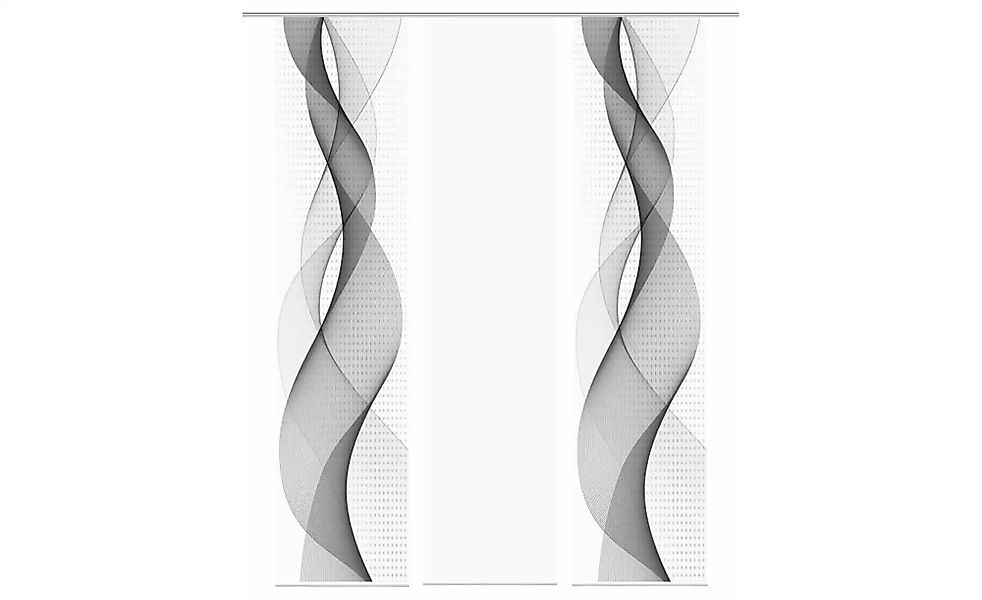 HOME WOHNIDEEN Schiebegardine "OPALIA 3ER SET" Paneelwagen 3 Stk. tlg. HxB: günstig online kaufen