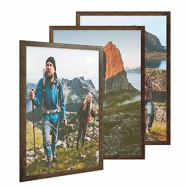 PHOTOLINI Bilderrahmen 3er Set breite Rahmen, günstig online kaufen