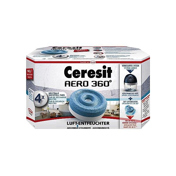 Ceresit Luftentfeuchter Henkel Ceresit Luft-Entfeuchter-Tabs AERO günstig online kaufen