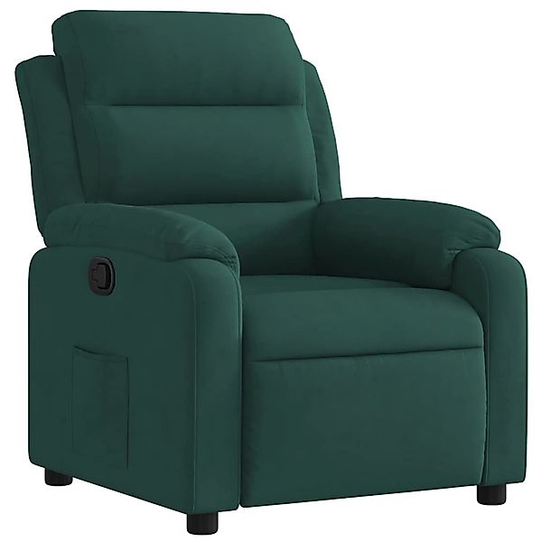vidaXL Relaxsessel Dunkelgrün Samt 373502 günstig online kaufen