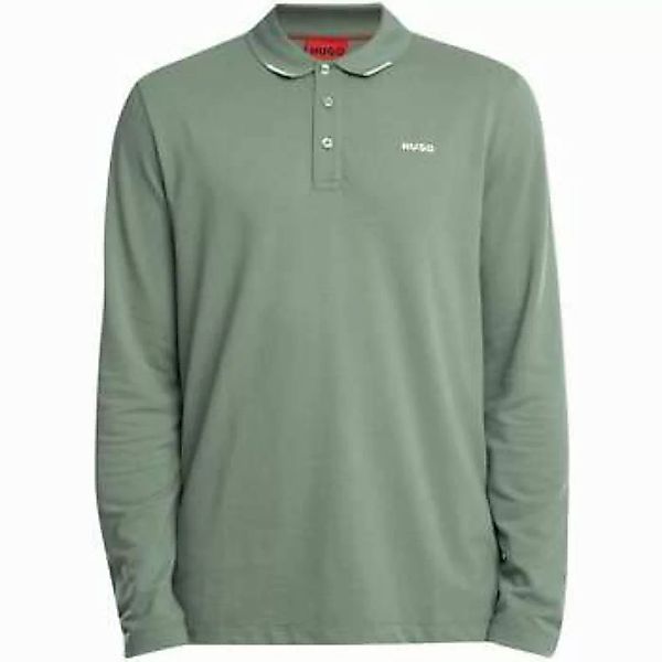 BOSS  Poloshirt Langärmliges Poloshirt mit Derrikos-Logo günstig online kaufen