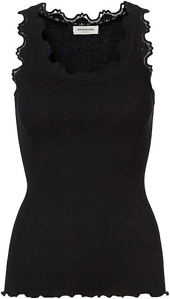 rosemunde Tanktop Babette Silk Top wunderschöner Vintage-Spitzenbesatz an A günstig online kaufen