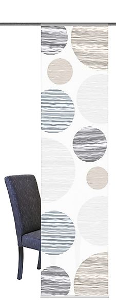 HOME WOHNIDEEN Schiebegardine Corry, Klettband (1 günstig online kaufen