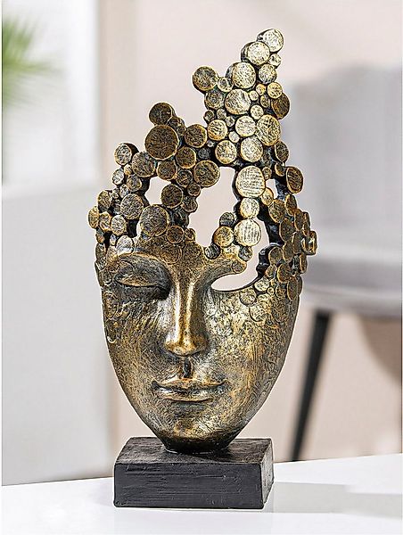 Casablanca by Gilde Dekofigur Skulptur "Female Mask" (1 St) günstig online kaufen