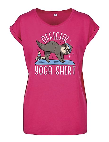 Youth Designz Print-Shirt "Official Yoga Shirt" günstig online kaufen