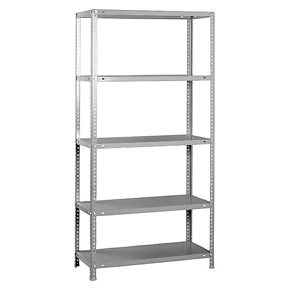 PROREGAL® Standregal Schraubregal PANDA HxBxT 180x80x30cm Fachlast 75kg Gra günstig online kaufen