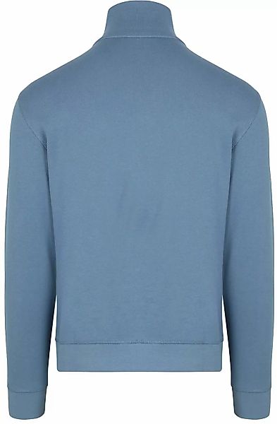 BOSS Zetrust Halfzip Pullover Blau - Größe 3XL günstig online kaufen