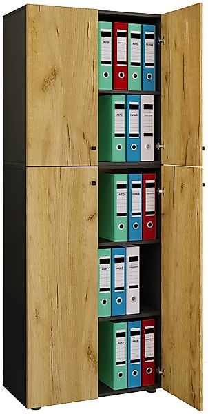 VCM Aktenschrank Büroschrank Bücher Ordner Aktenschrank günstig online kaufen