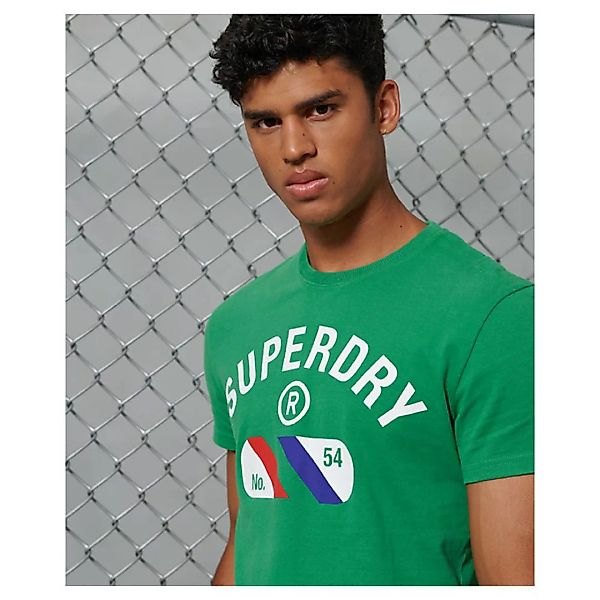 Superdry Vintage Sport Kurzarm T-shirt L Oregon Green günstig online kaufen