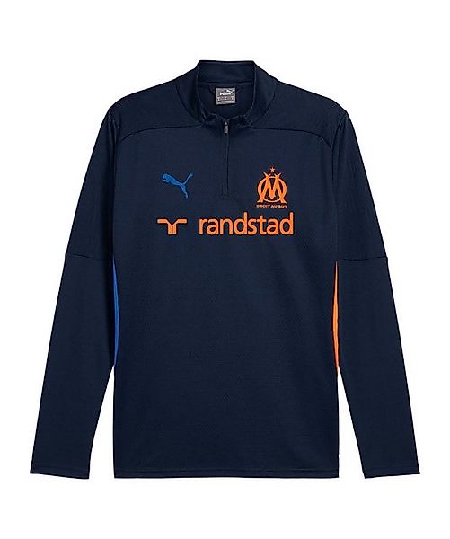 PUMA Sweatshirt PUMA Olympique Marseille 1/4 Zip Sweatshirt Unisex Polyeste günstig online kaufen
