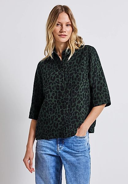 STREET ONE Hemdbluse, aus reiner Baumwolle günstig online kaufen