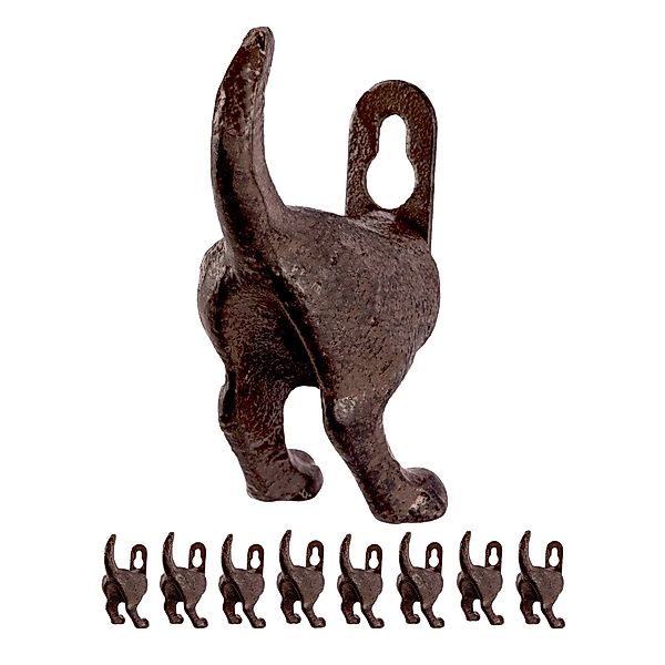 BigDean Wandhaken 2er Set Garderobenhaken Gusseisen günstig online kaufen