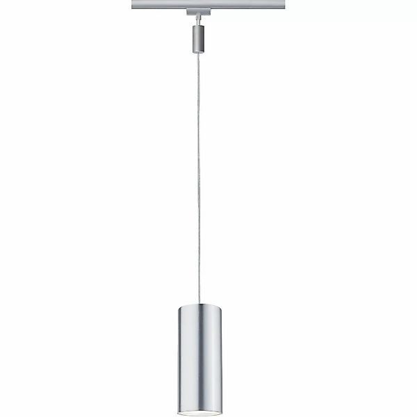 Paulmann "URail Pendel Barrel 370lm 6W 2700K 230V Chrom matt/Alu eloxiert" günstig online kaufen
