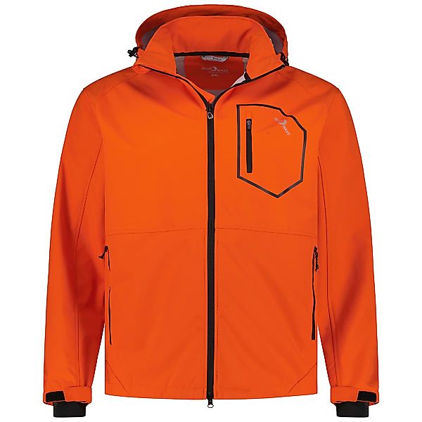 Blue Wave Softshelljacke, wind- und wasserabweisend Farbe orange Größe: 5XL günstig online kaufen