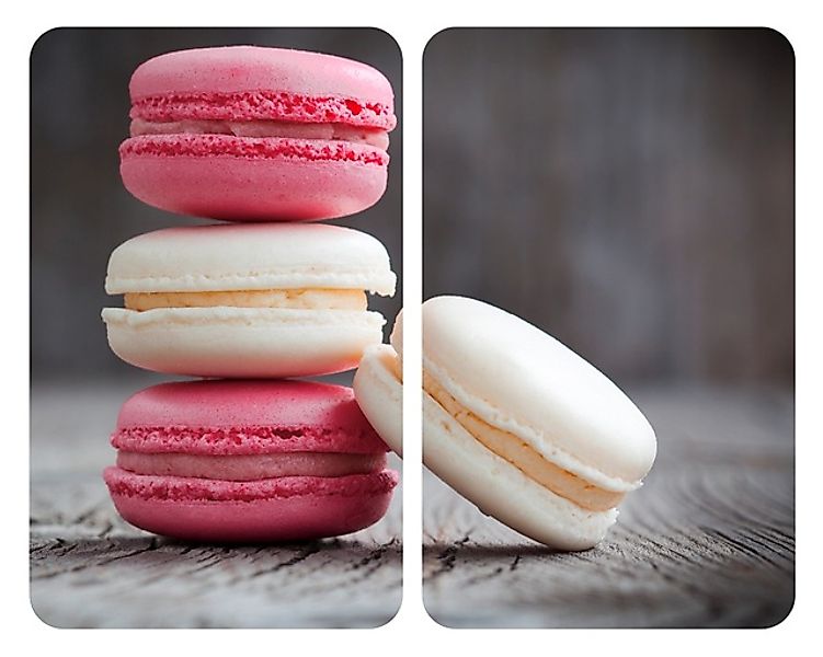WENKO Herd-Abdeckplatte »Universal Modell Macarons«, (Set, 2 tlg.), Herdabd günstig online kaufen
