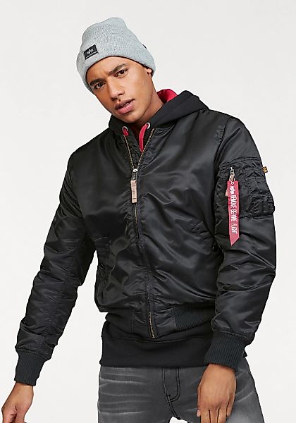 Alpha Industries Bomberjacke "MA-1 VF59 LONG" ohne Kapuze gefüttert günstig online kaufen
