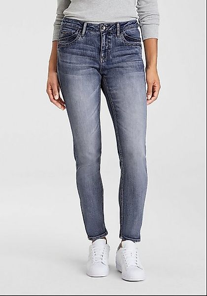 H.I.S 5-Pocket-Jeans ariaMS normale Leibhöhe, Röhrenjeans, mit Used-Waschun günstig online kaufen