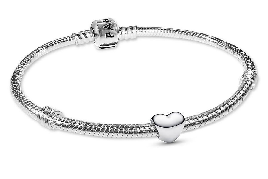 Pandora Charm-Armband Damen-Silber Starterset mit Mini Herz günstig online kaufen