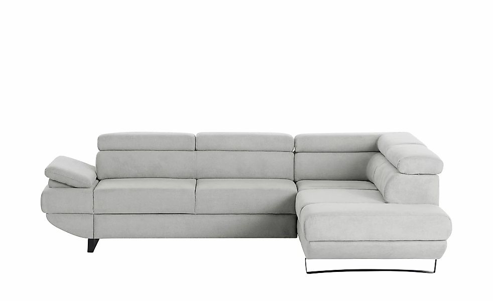 switch Ecksofa aus Mikrofaser Gio ¦ grau ¦ Maße (cm): B: 263 H: 88 T: 200.0 günstig online kaufen