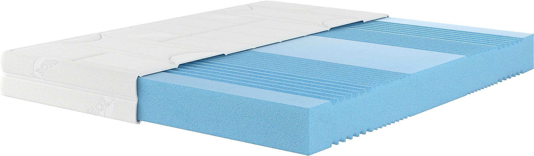 Kaltschaummatratze 7 Zonen Matratze XXL 90x200 günstig online kaufen