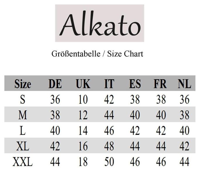 Alkato Longshirt Alkato Damen Shirt 3/4 günstig online kaufen