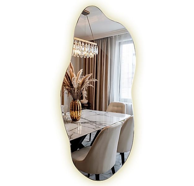 Tulup LED-Lichtspiegel Hochwertiger Neutraler LED-Dekorationsspiegel für Mo günstig online kaufen