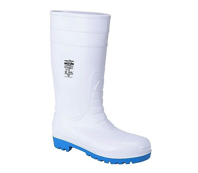 Portwest FW95 - Total-Sicherheitsgummistiefel S5, schwarz, grün, weiß Gummi günstig online kaufen