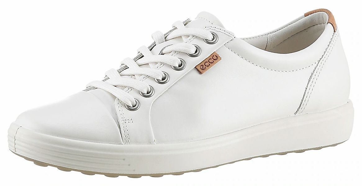 Ecco "SOFT 7 W" mit Label, Freizeitschuh, Halbschuh, Schnürschuh, schmale F günstig online kaufen
